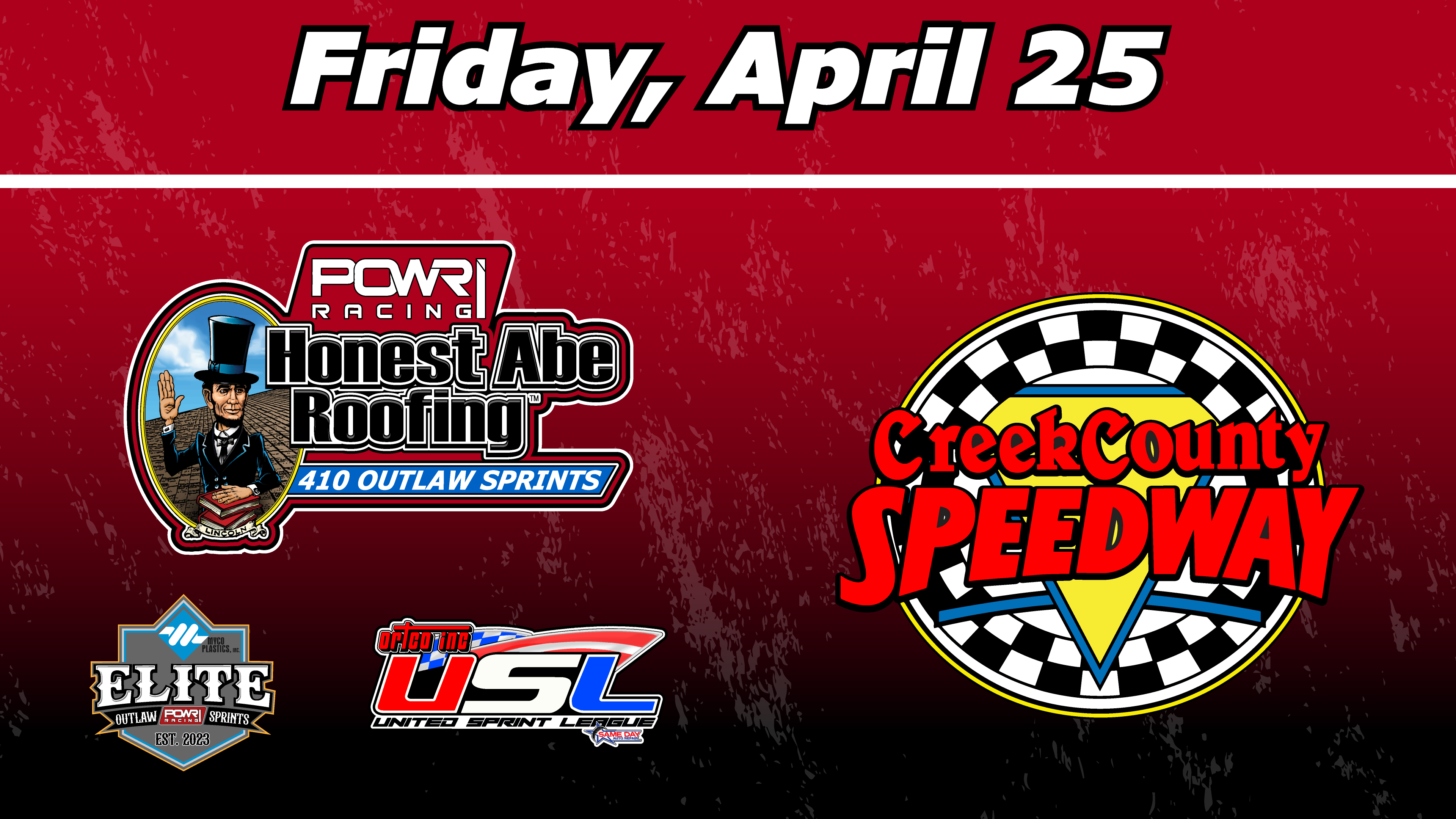 4.25 POWRi 410 at Creek County Speedway
