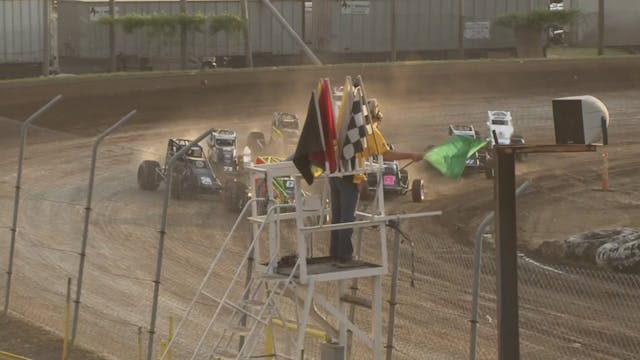 6.7.19 POWRi WAR Sprint Car League at...