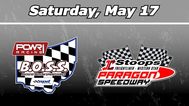 5.17 BOSS at Paragon Speedway