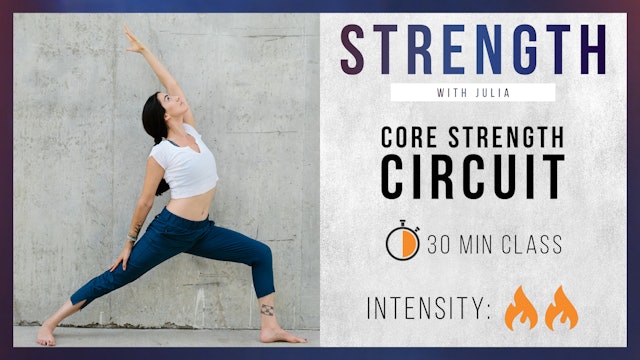 Julia: Strength & Core Circuit