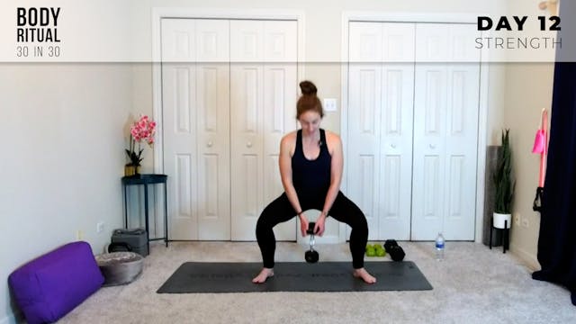 Hannah: 30 in 30 Day 12 - Push & Pull with Weights