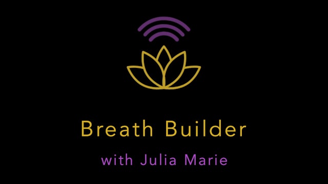 Julia Marie: Breath-Builder Interval Run