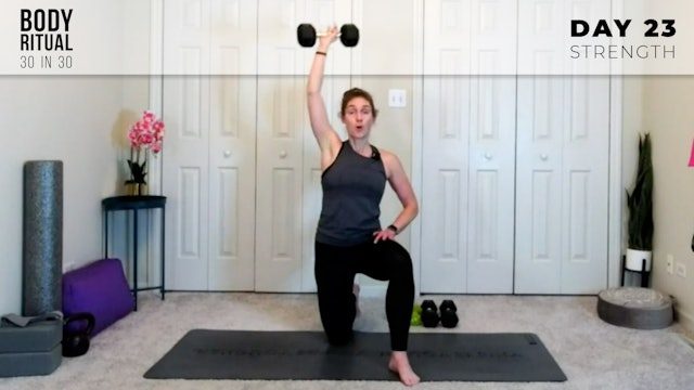 Hannah: 30 in 30 Day 23 - Unilateral Moves + Balance