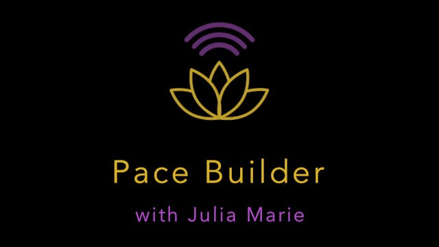 Pace Builder Jog with Julia Marie
