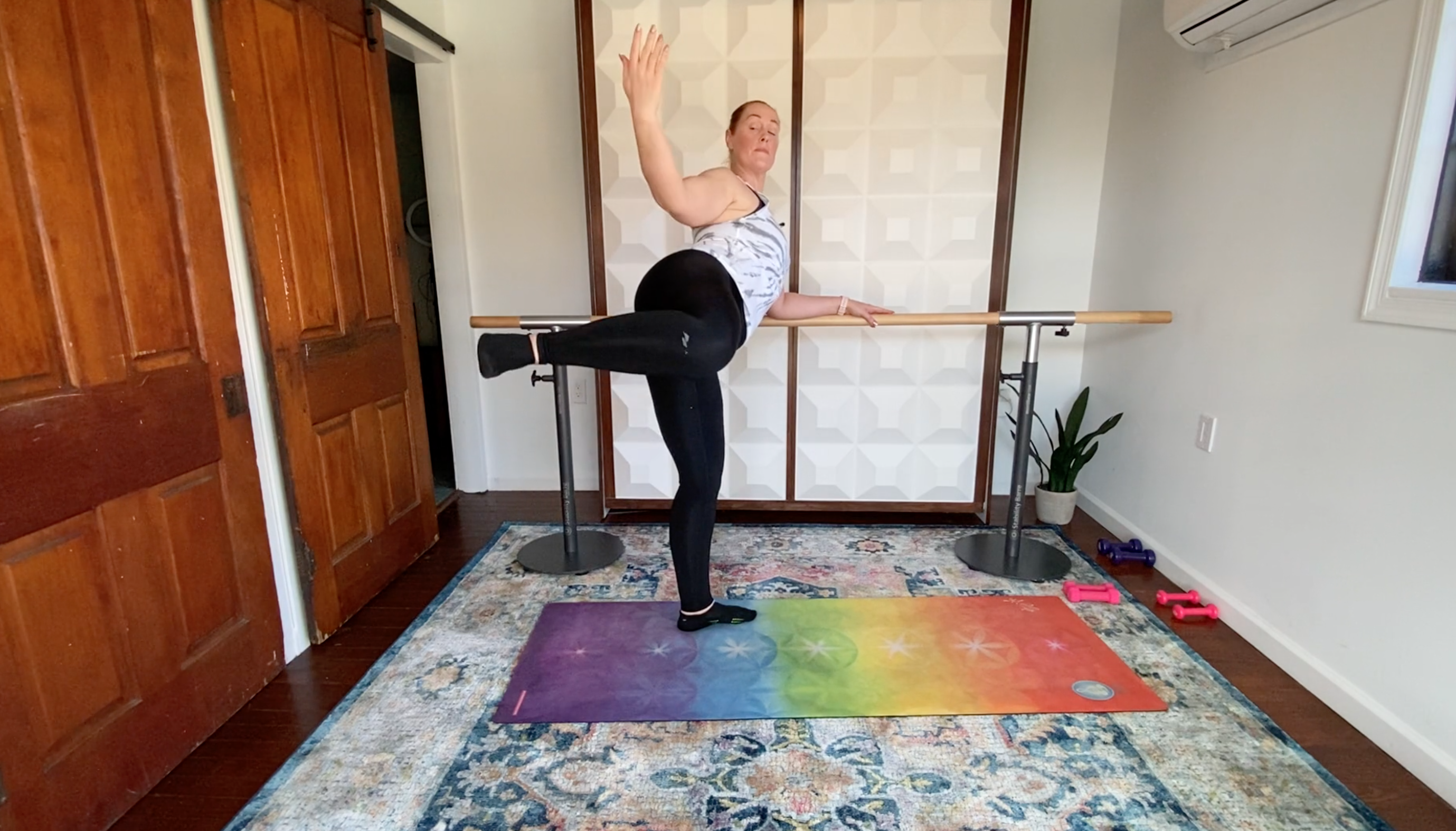 Leg Day at the Barre with Stephanie