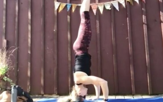 Livestream: Vinyasa + Crow to Headsta...