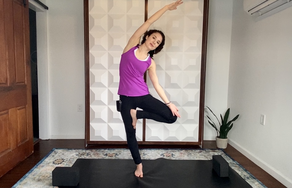 Tree Pose with Amanda