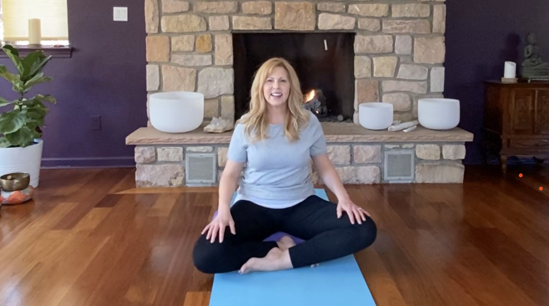 Gentle Yoga for mindful movement, calming and refreshing the mind