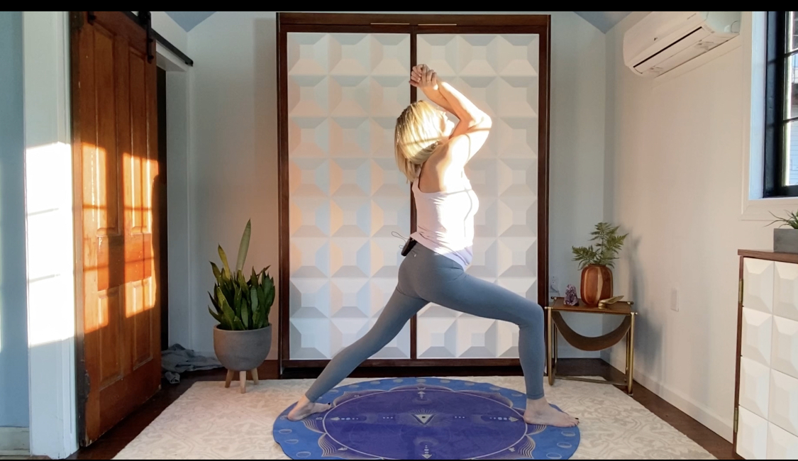 Rhythmic Flow with Sound Healing Shavasana with Liz