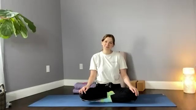 Restorative and Yoga Nidra to Calm and Comfort with Leslie