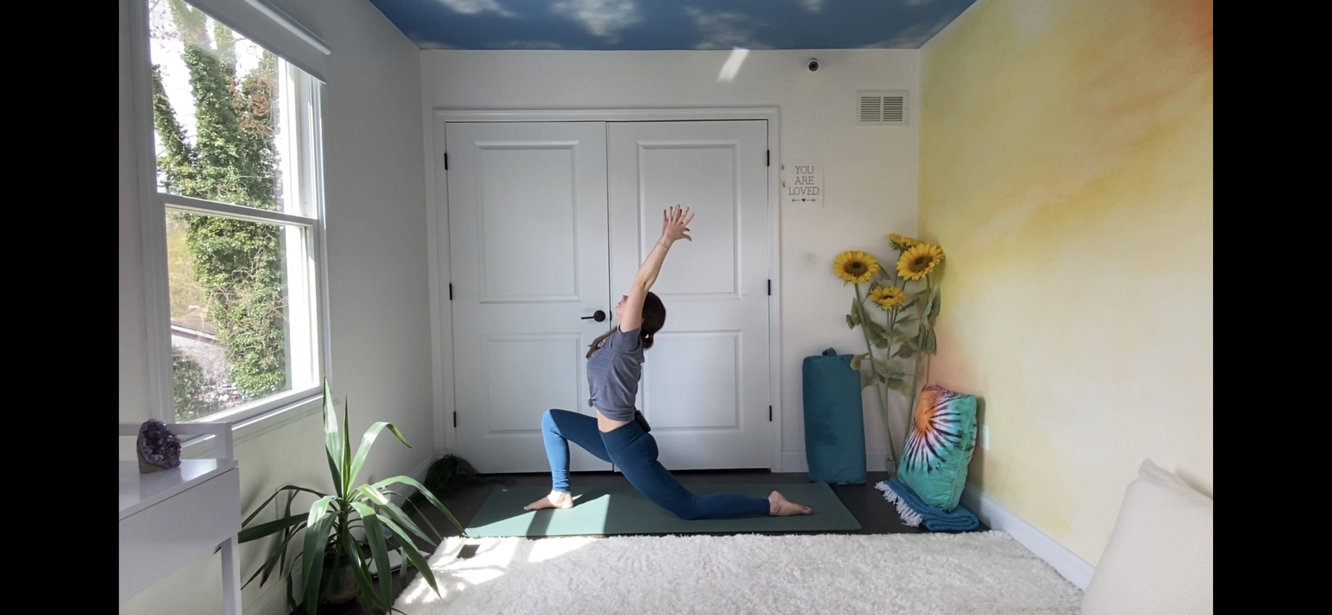 Steadiness and Ease Beginner Flow with Leslie