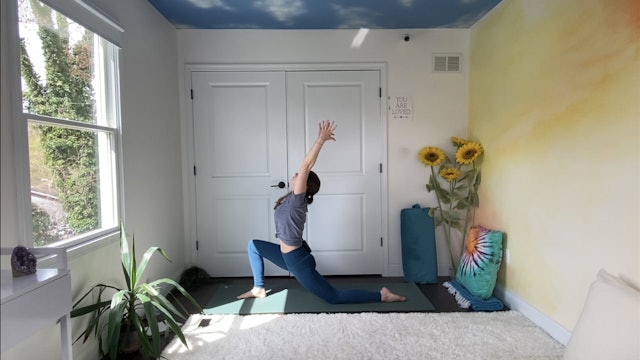 Steadiness and Ease Beginner Flow with Leslie
