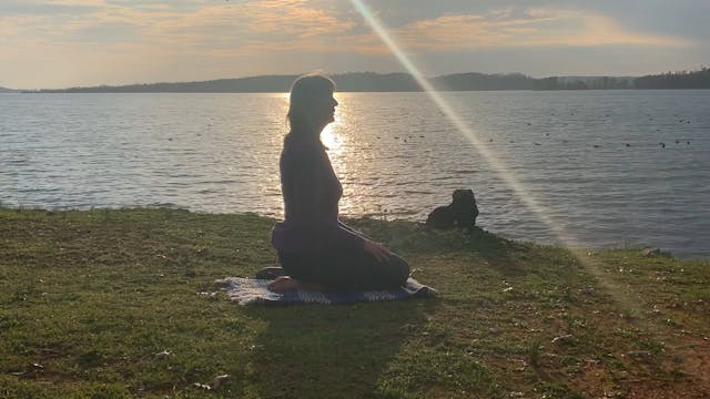 Sunset Meditation with Theresa