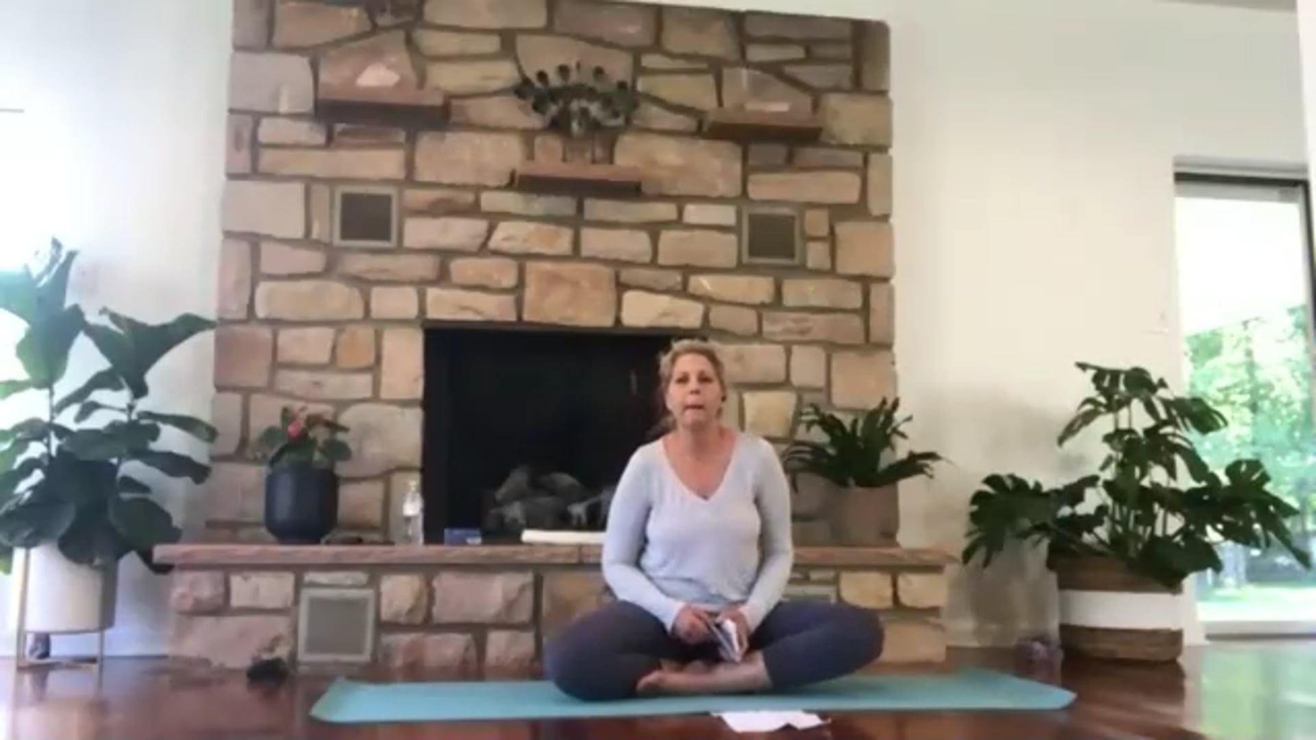 Gentle Yoga to Ground with Christine