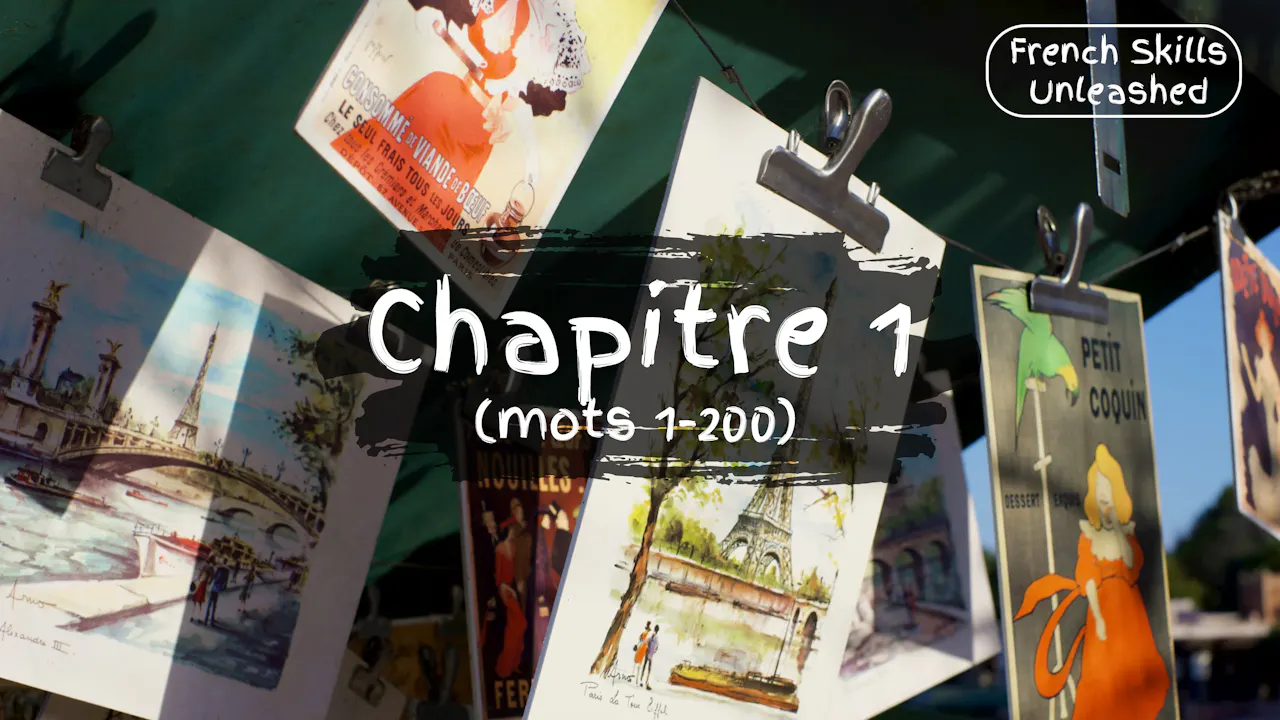 Boost your vocabulary with Mme Claude - chap 1