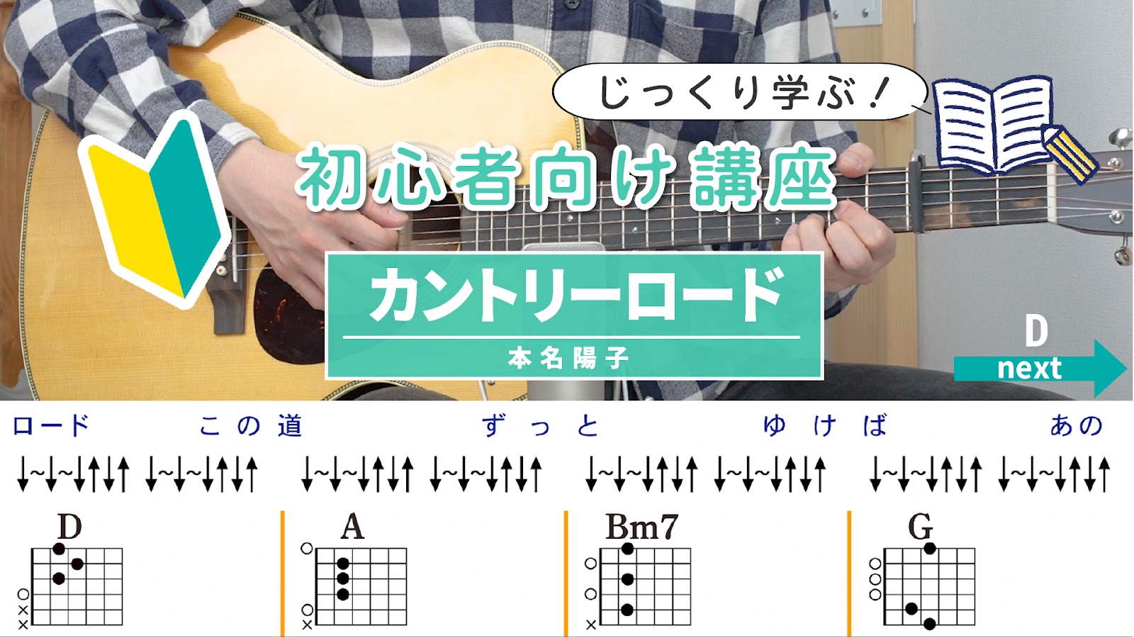 【初心者向け講座】カントリーロード / 本名陽子（『耳をすませば』主題歌）