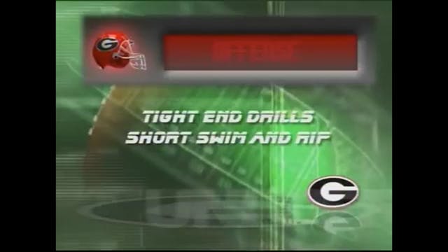 Georgia Tight Ends - Short Swim & Rip