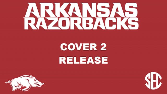 Arkansas WR Cover 2 Release