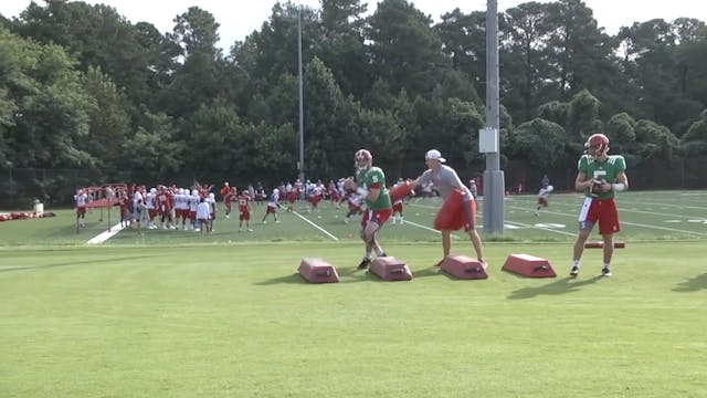 NC State QB Bag Drills