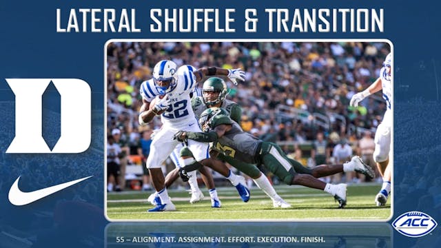 Duke Lateral Shuffle & Transition RB ...
