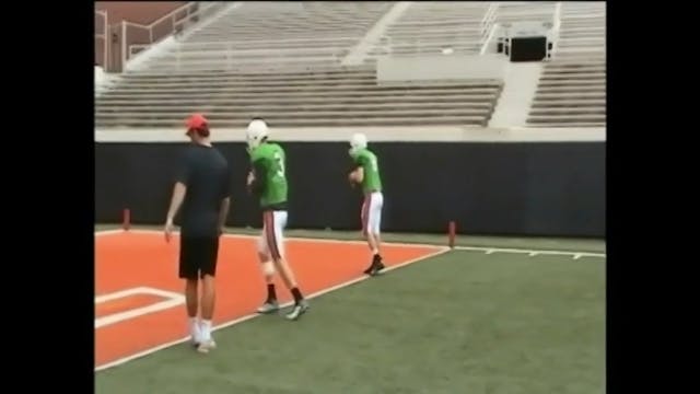 Texas A&M QB Wynder Drill