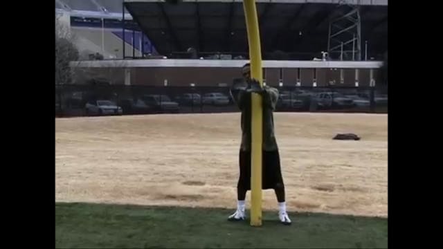 Lincoln Riley (ECU) Post WR Drill Tape