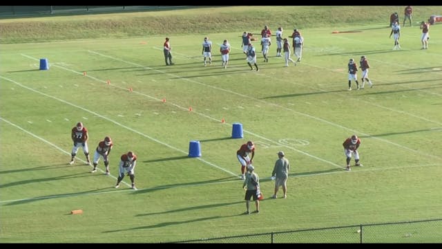 Oklahoma Tackle Set OL Drill Tape