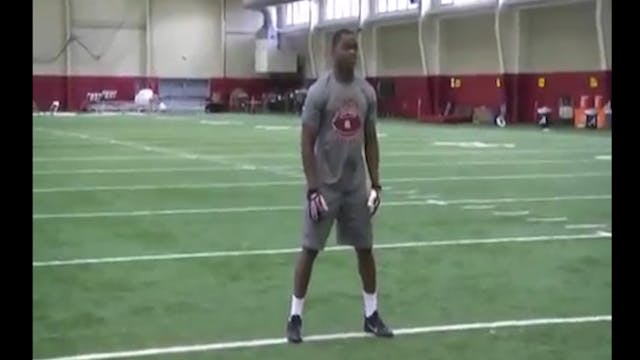 Alabama WR Ball Drills