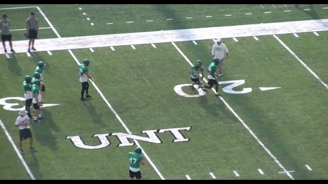 North Texas WR Push By