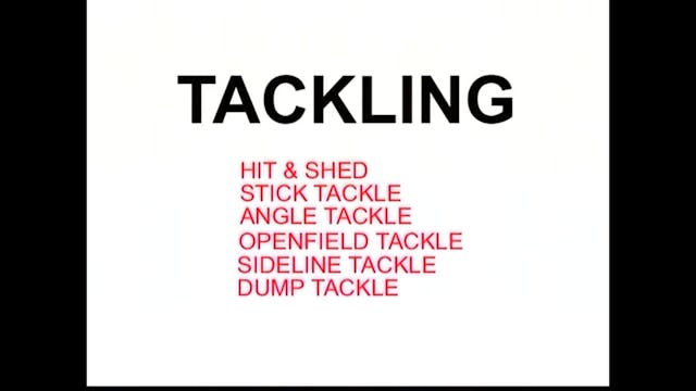 Alabama DB Tackling Drill Tape
