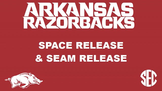 Arkansas WR Space & Seam Release