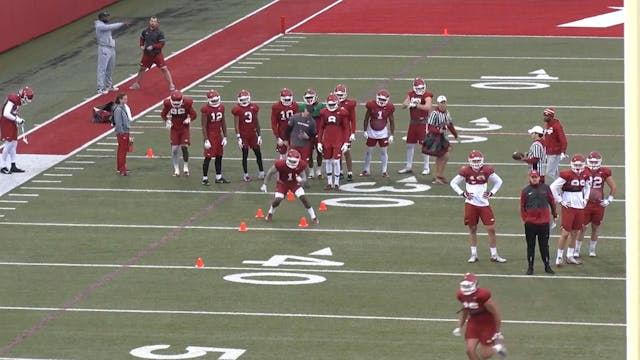 Arkansas WR Quick Feet