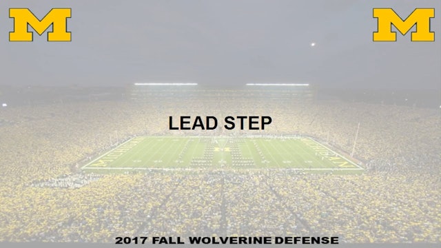 Michigan Linebackers - Lead Step