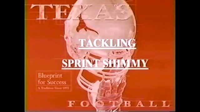 Texas Linebackers - Sprint Shimmy