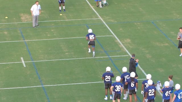 Duke Top of Route RB Drill Tape