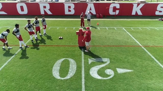 Arkansas WR Single Move Speed Release