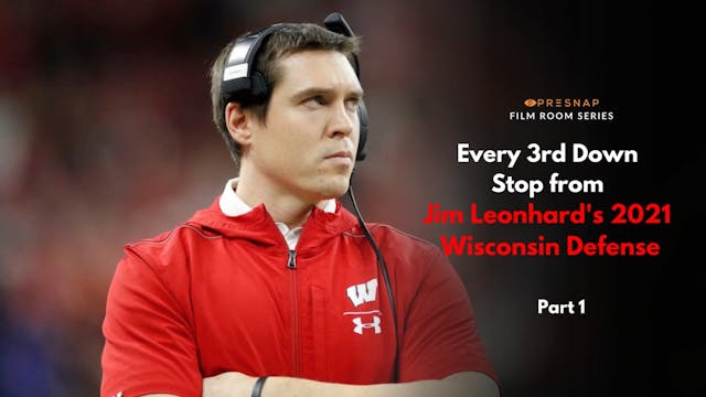 Every 3rd Down Stop from Jim Leonhard...