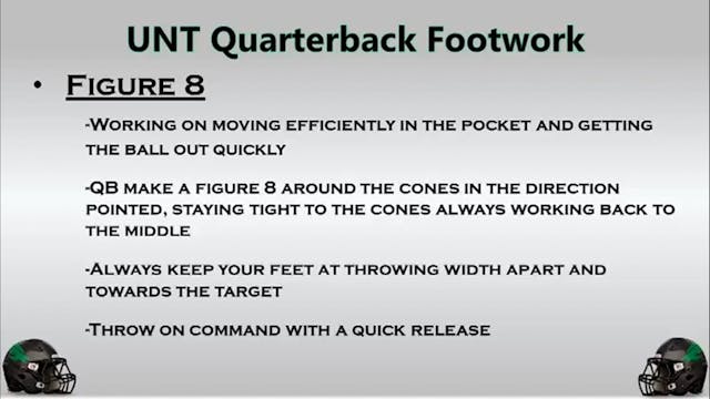 Graham Harrell QB Figure 8 Footwork
