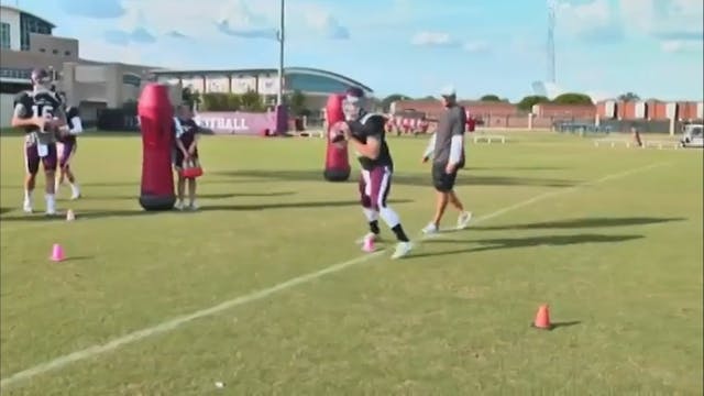 Texas A&M QB W-Drill