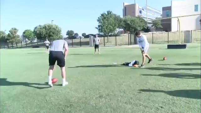 Graham Harrell QB Stationary Throws