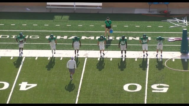 North Texas WR 1 Foot Starts