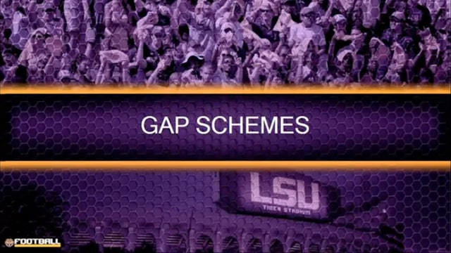 LSU TE Gap Schemes Drill Tape