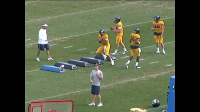 Texas A&M QB Escape Drill