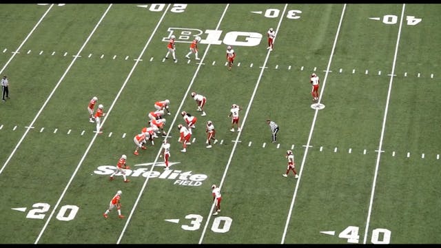 Marvin Harrison Jr. Routes vs Indiana