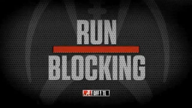 Alabama Tight End - Run Blocking