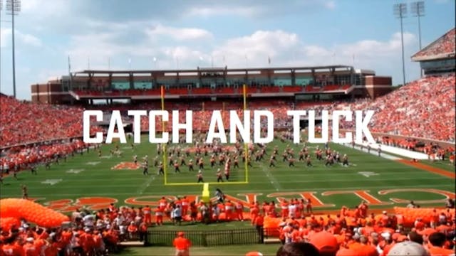 Clemson WR Catch and Tuck