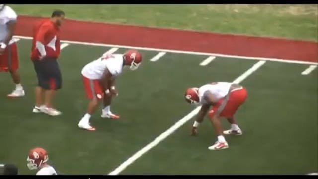 Oklahoma DL - Block Reaction Base Block
