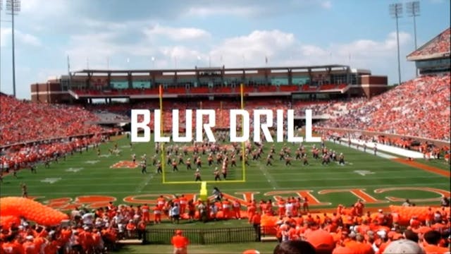 Clemson WR Blur Drill