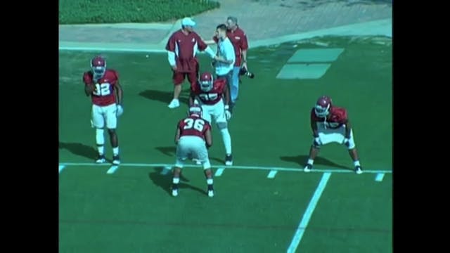Kirby Smart - Linebacker 3 Man Butt