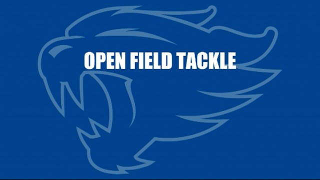Kentucky DB Open Field Tackle